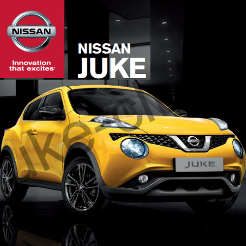 Nissan Juke - Оригинальный каталог (Вариант 1)